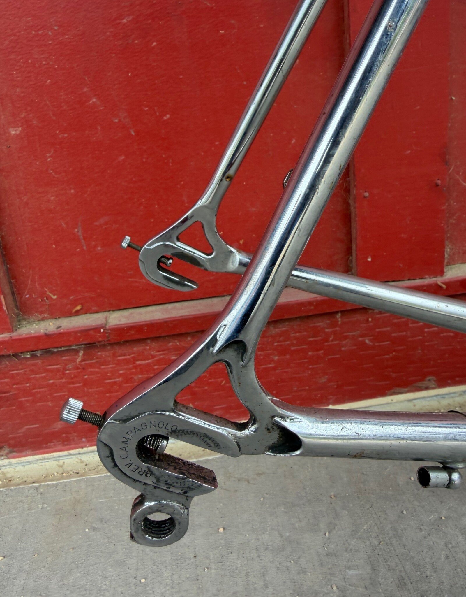 Olympia 62cm frame - blue and chrome