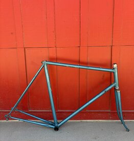 Chesini vintage road frame - 58cm Blue