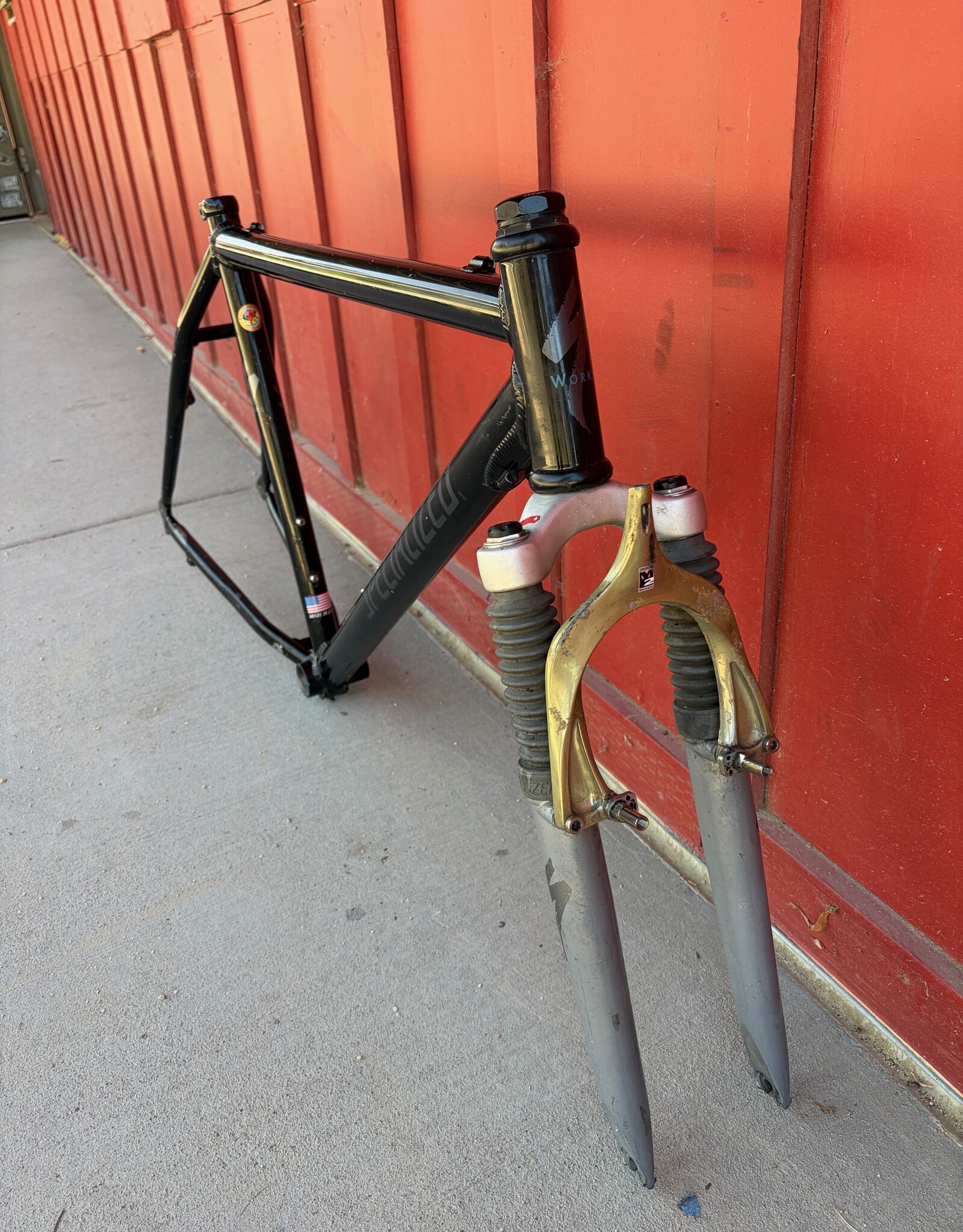 Specialized S-Works Stumpjumper vintage MTB frame, 20" Black