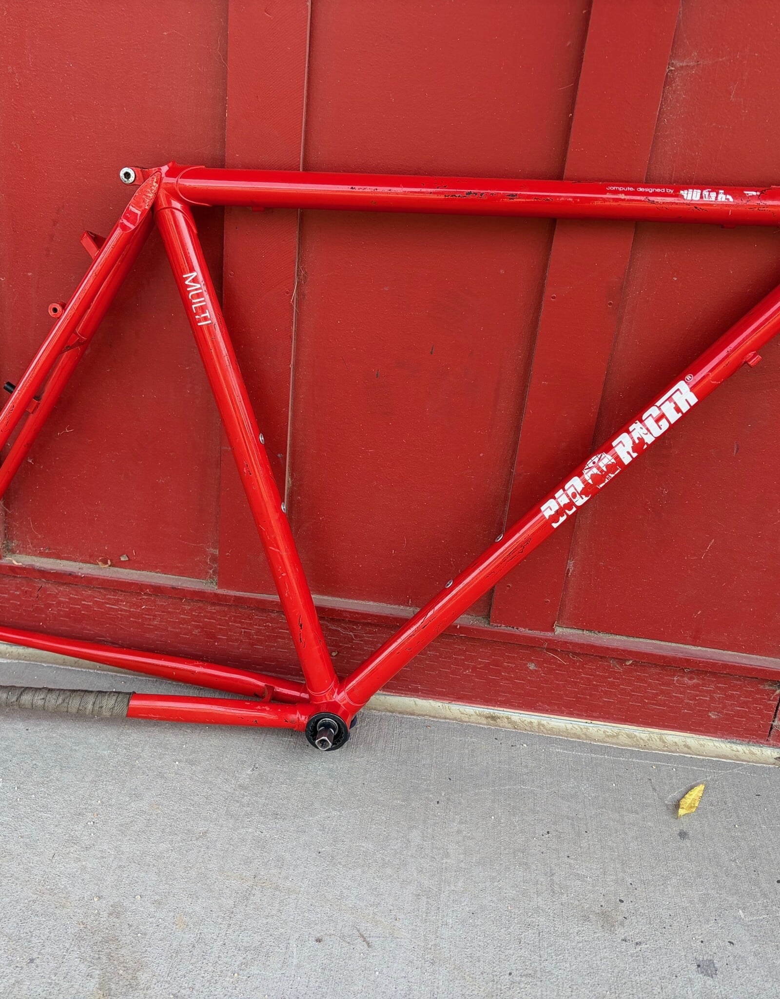 Bio Racer cross frame 50cm ST 53cm TT Red