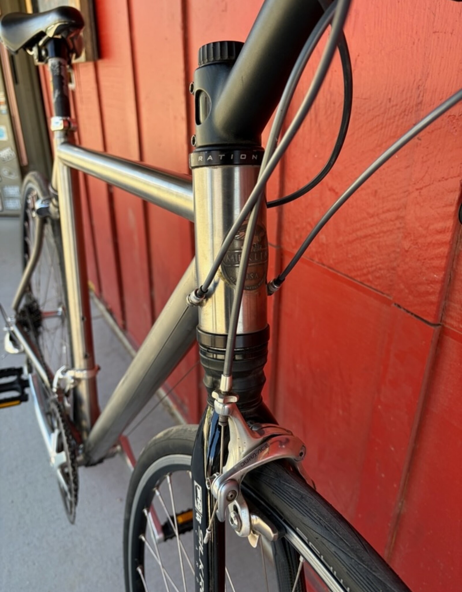 Merlin Century titanium road bike 58cm large