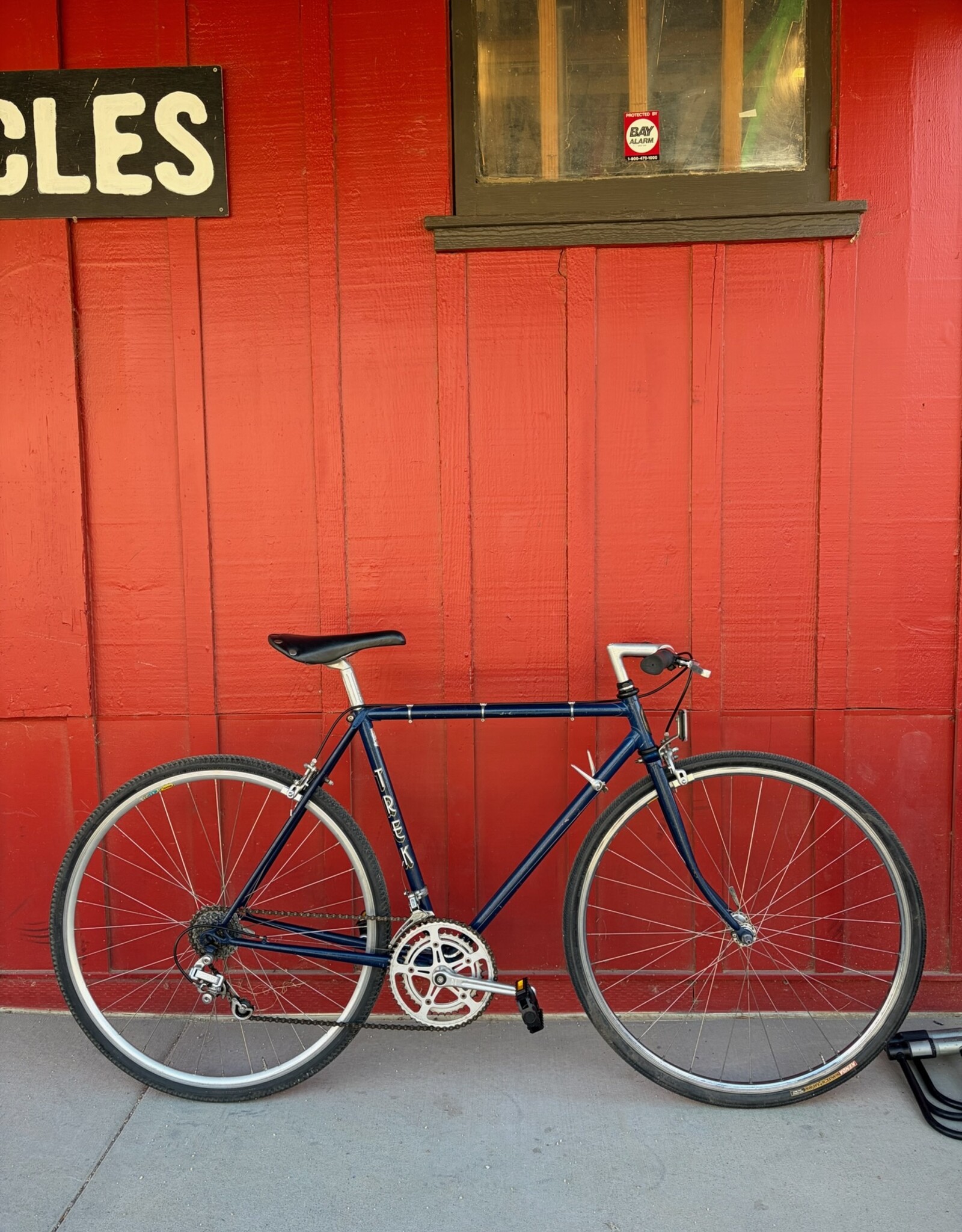 Trek 510 vintage flatbar road bike 52cm blue