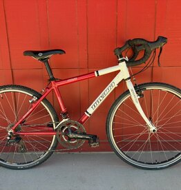 Novara Pulse youth gravel bike - XXS - Red white