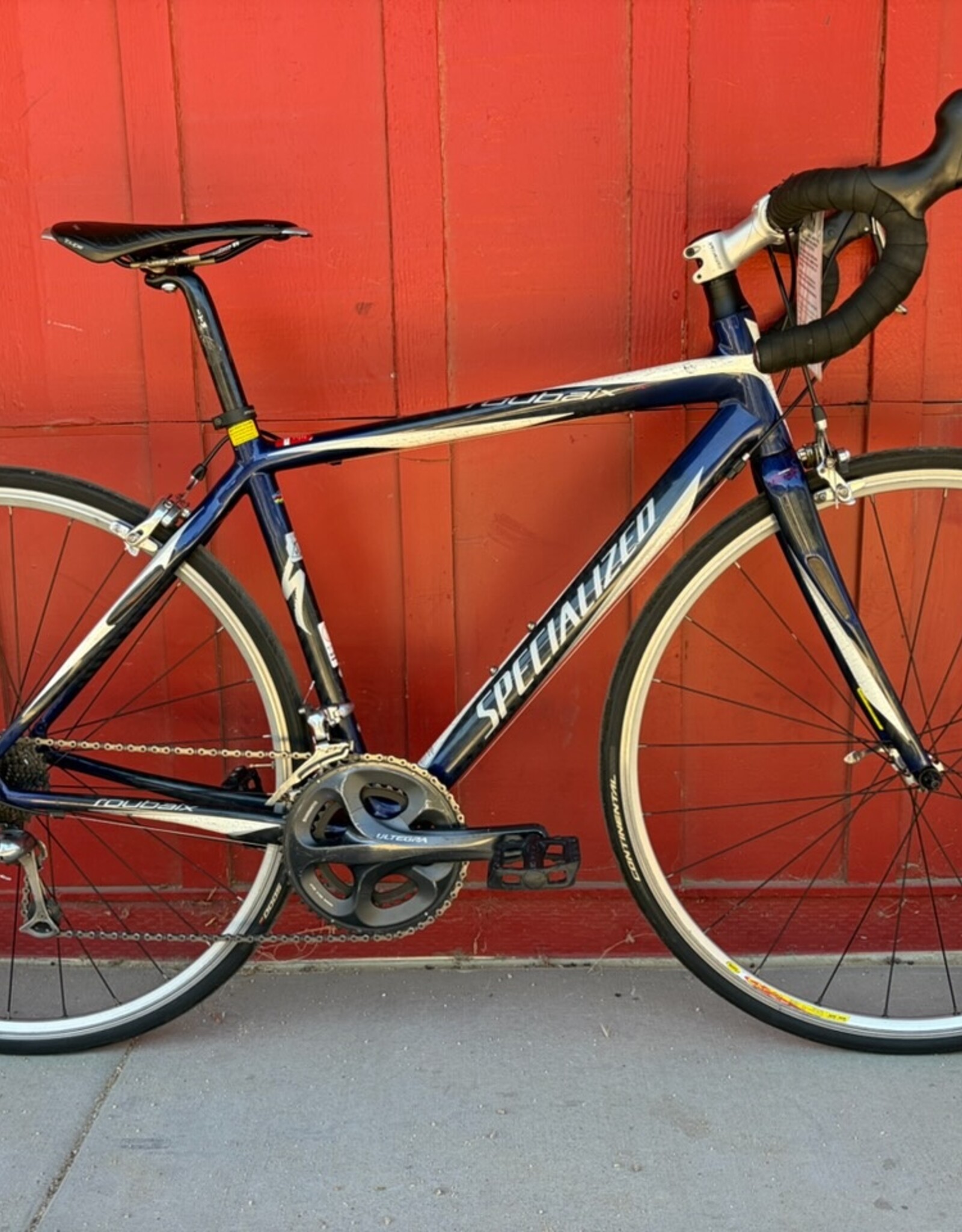 Specialized Roubaix carbon road 52cm black blue