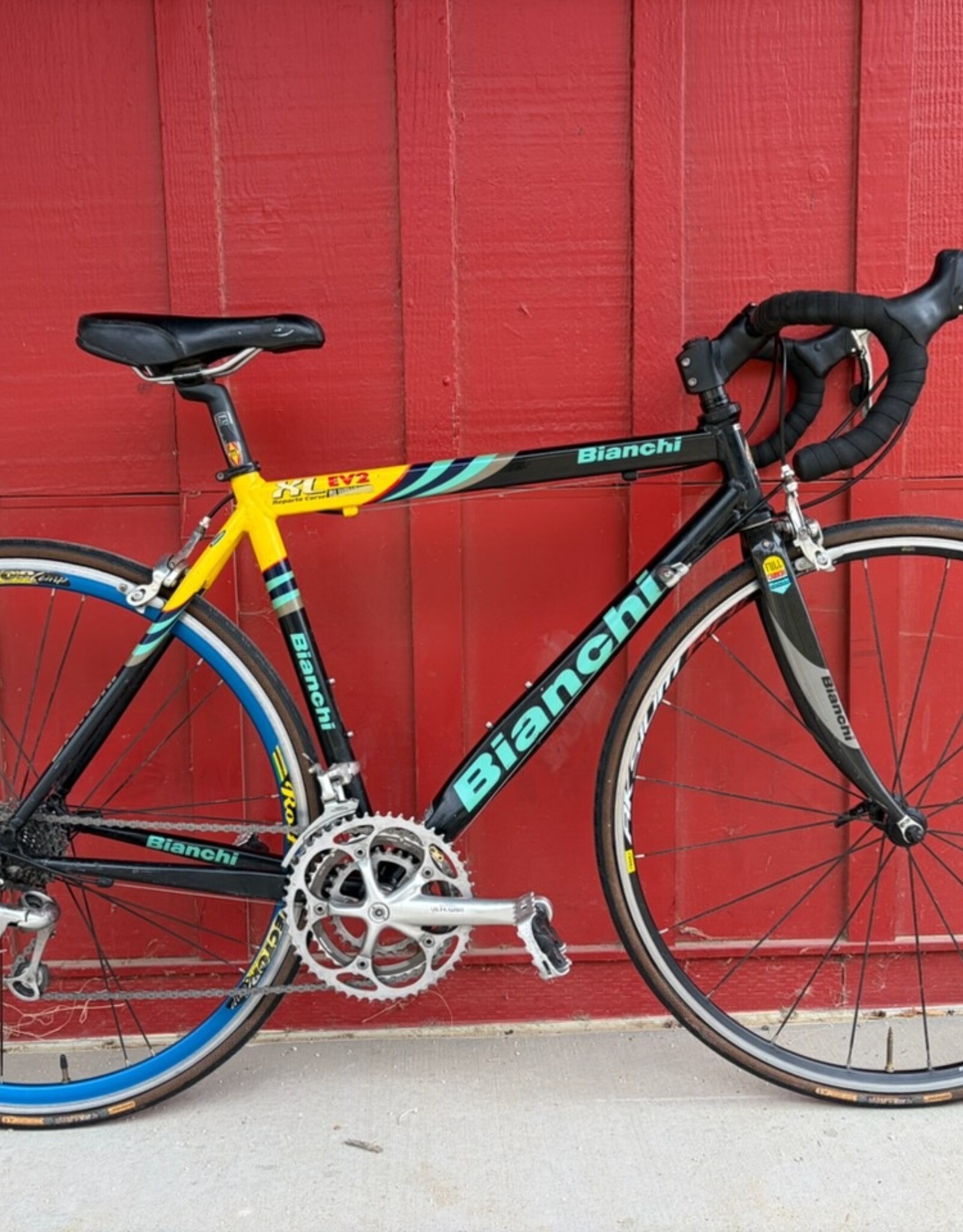 Bianchi XL EV2 Reparto Corse - 50cm - yellow blue