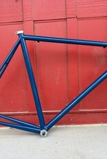 Mystery Steel Road Frame - 57cm - Blue - Italian threaded