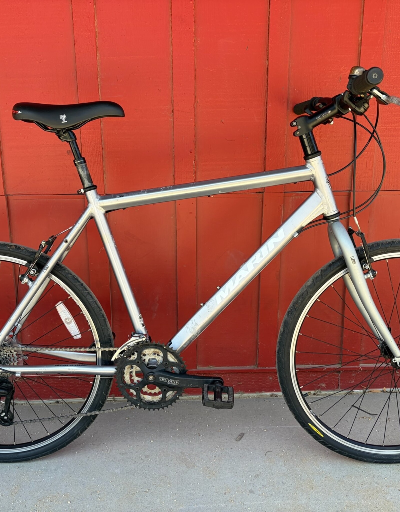 Marin Novato hybrid - silver - medium/large 18.5"