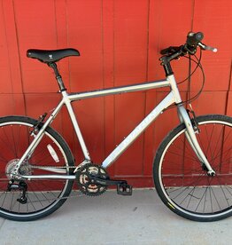 Marin Novato hybrid - silver - medium/large 18.5"