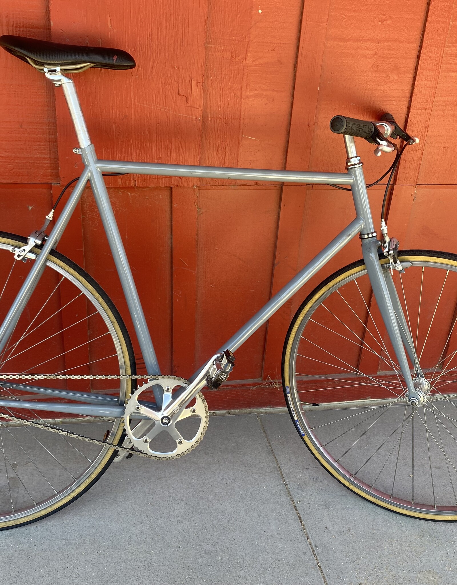 Maxwell Gray single speed road bike 58 cm/ large