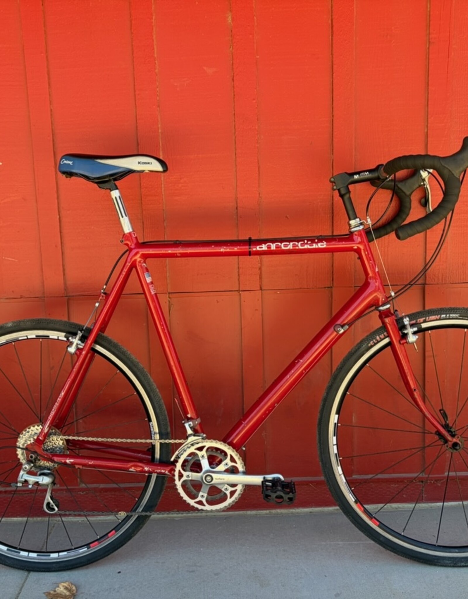 Cannondale custom gravel vintage touring - 62cm - Red