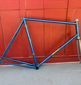 Medici Gran Turismo frame - 60/58cm - Blue Yellow - Italian threaded