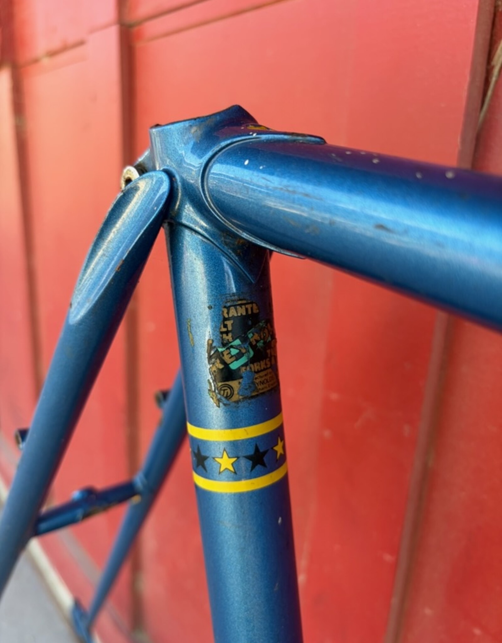 Medici Gran Turismo frame - 60/58cm - Blue Yellow - Italian threaded