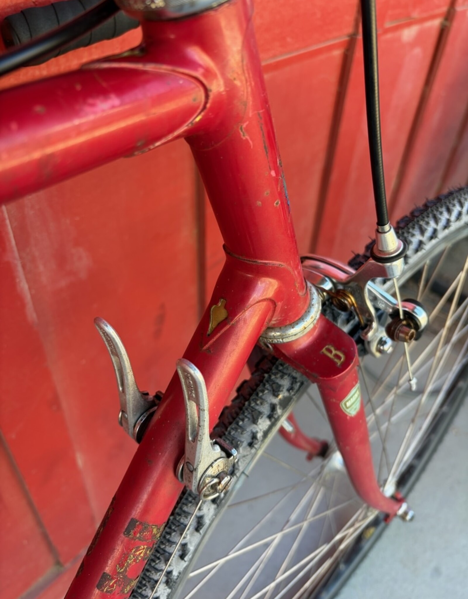 Bianchi Mangy vintage road bike - 57cm - Red
