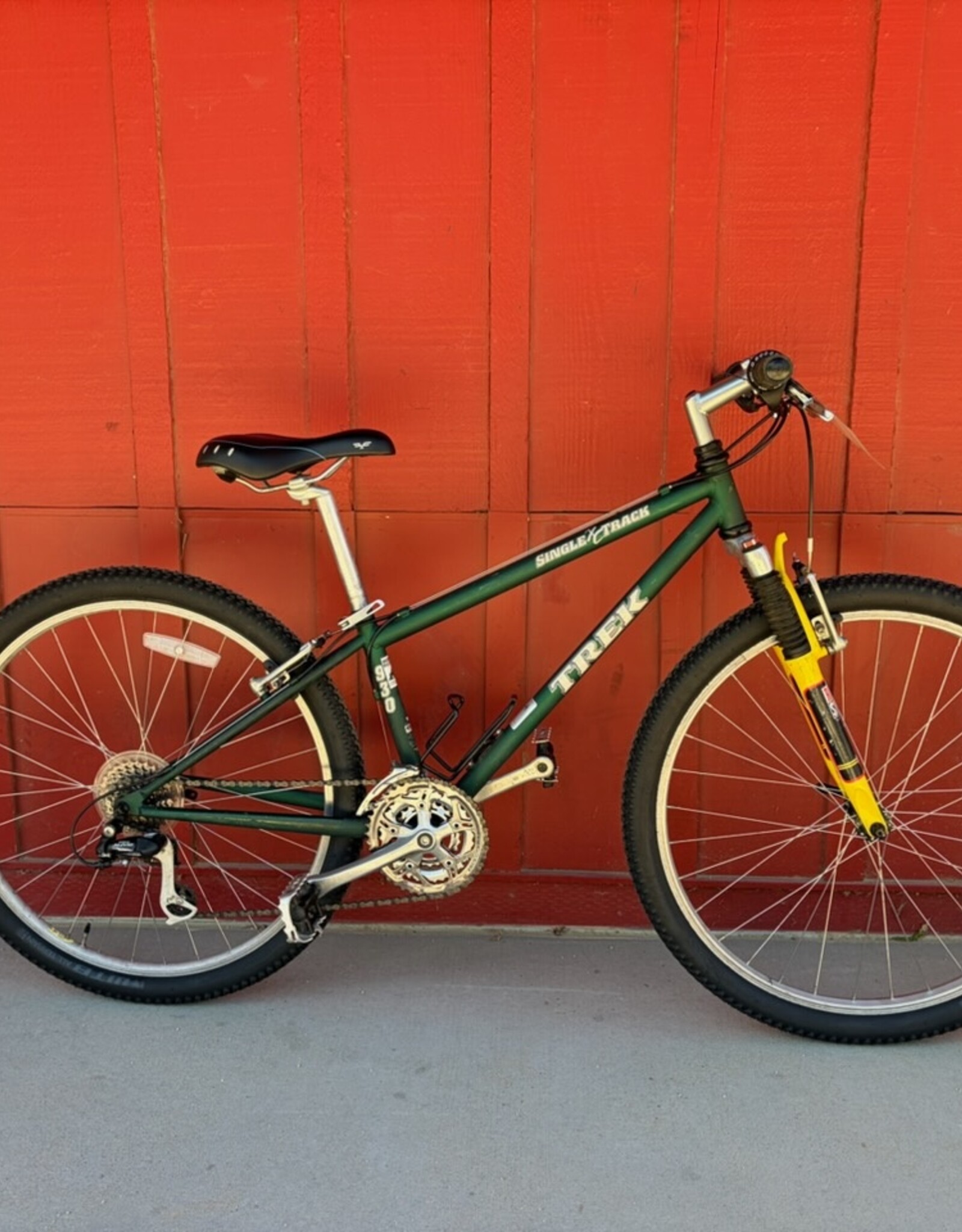 Trek 930 hardtail - green xs
