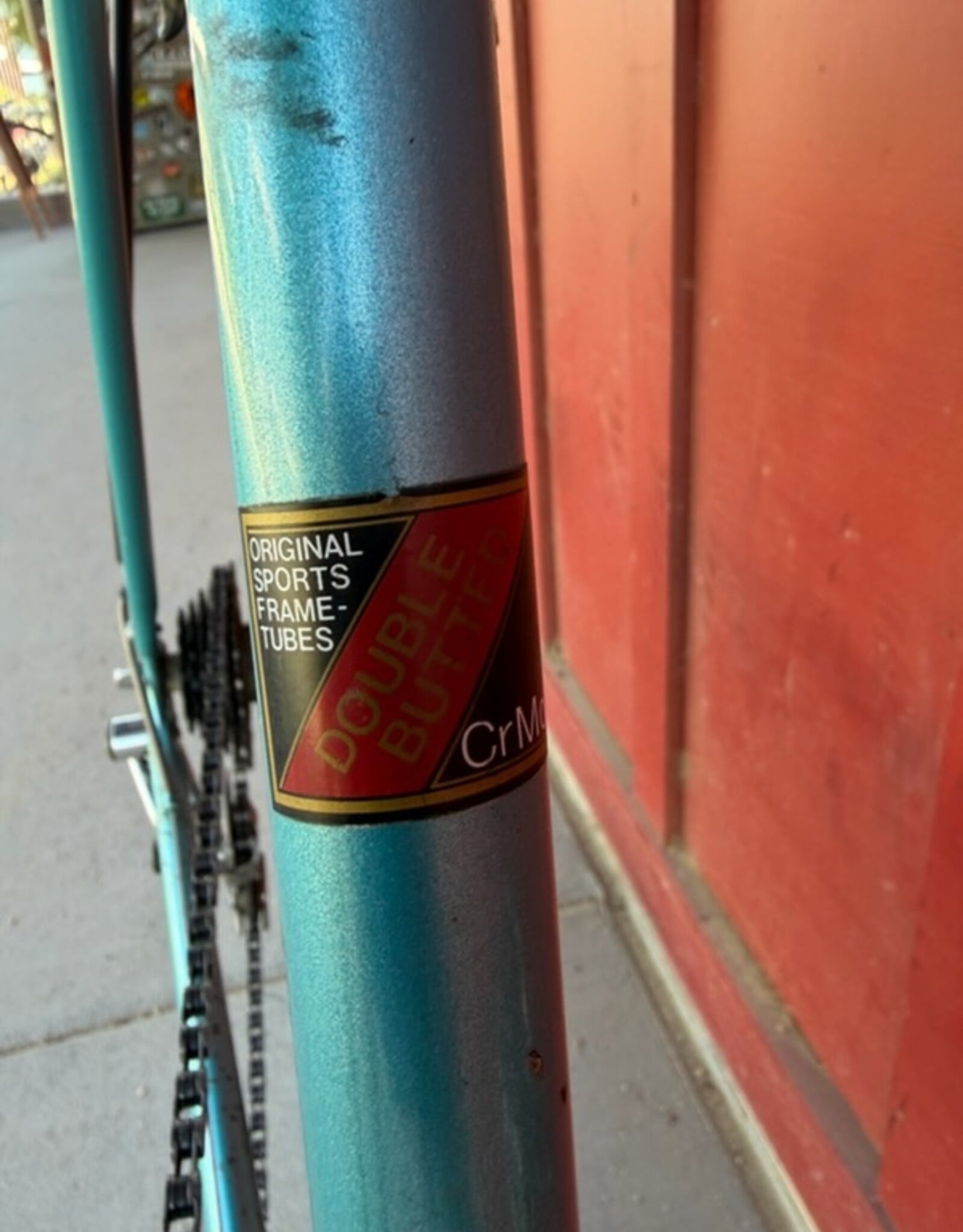 Maruishi Road Ace 606 vintage road bike w/ Phil Wood hubs- 57cm - blue