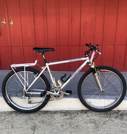 Specialized Stumpjumper (hardtail) - Md / 17 in - Silver w/purple