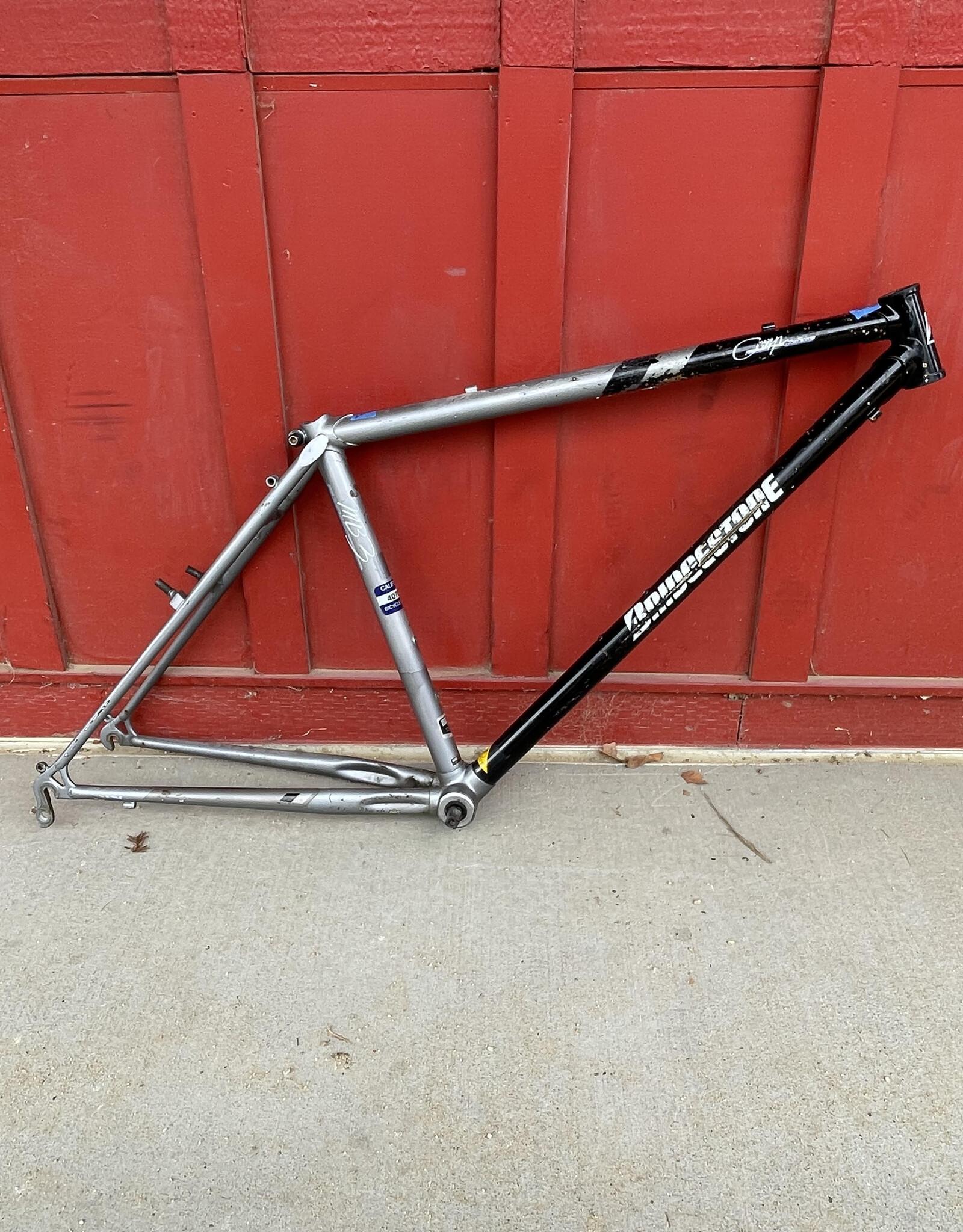 Bridgestone MB3 MTB Frame 16 inch grey/black
