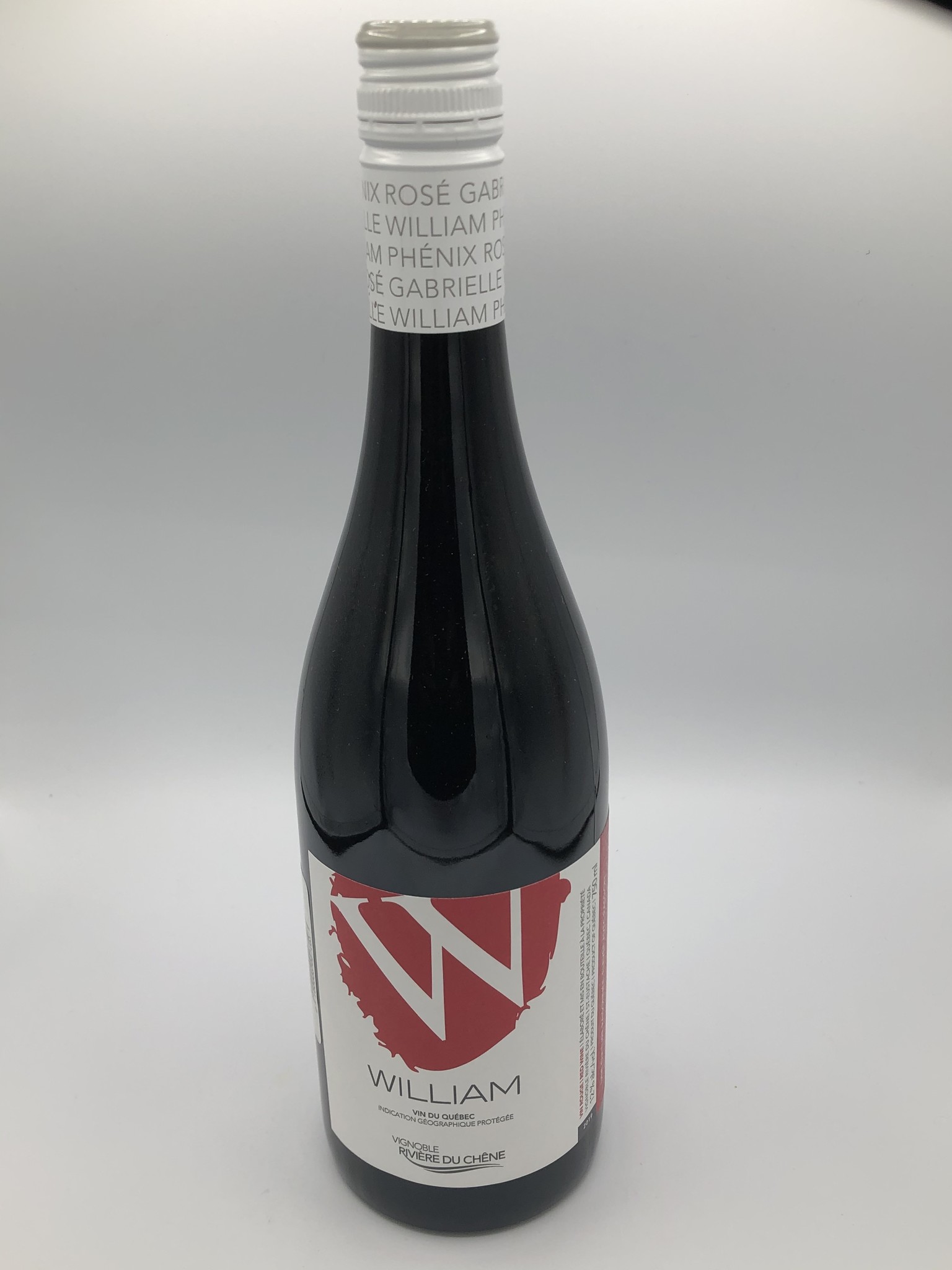  Vin  rouge  WILLIAM ROUGE  5 5g L pic Sant 