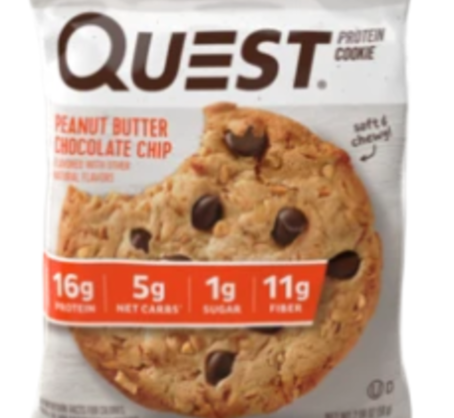 Quest - Biscuits 59g au beurre d'arachides et pépites de chocolat