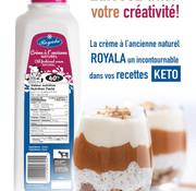 Royala Crème naturel à l'ancienne Royala (1L)