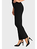 JOSEPH RIBKOFF Essential Back Slit Straight Leg Pant