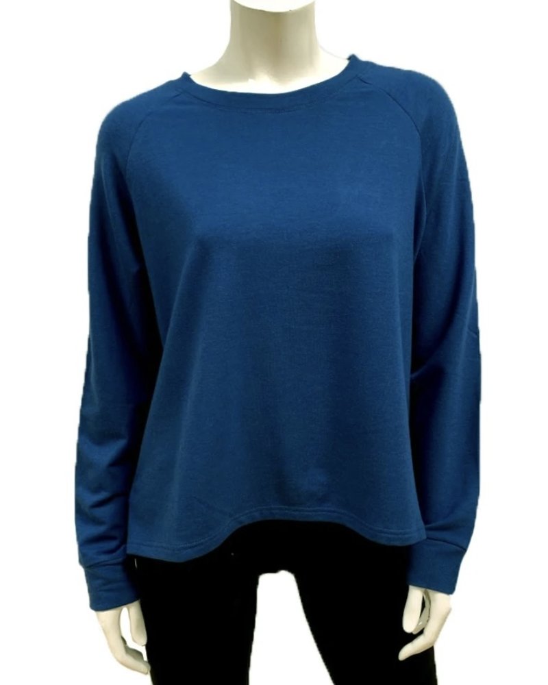 GILMOUR Bamboo French Terry Cropped Sweatshirt