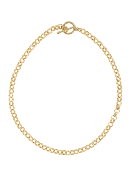 MYKA DESIGNS 18" Gold Plated Toggle Chain