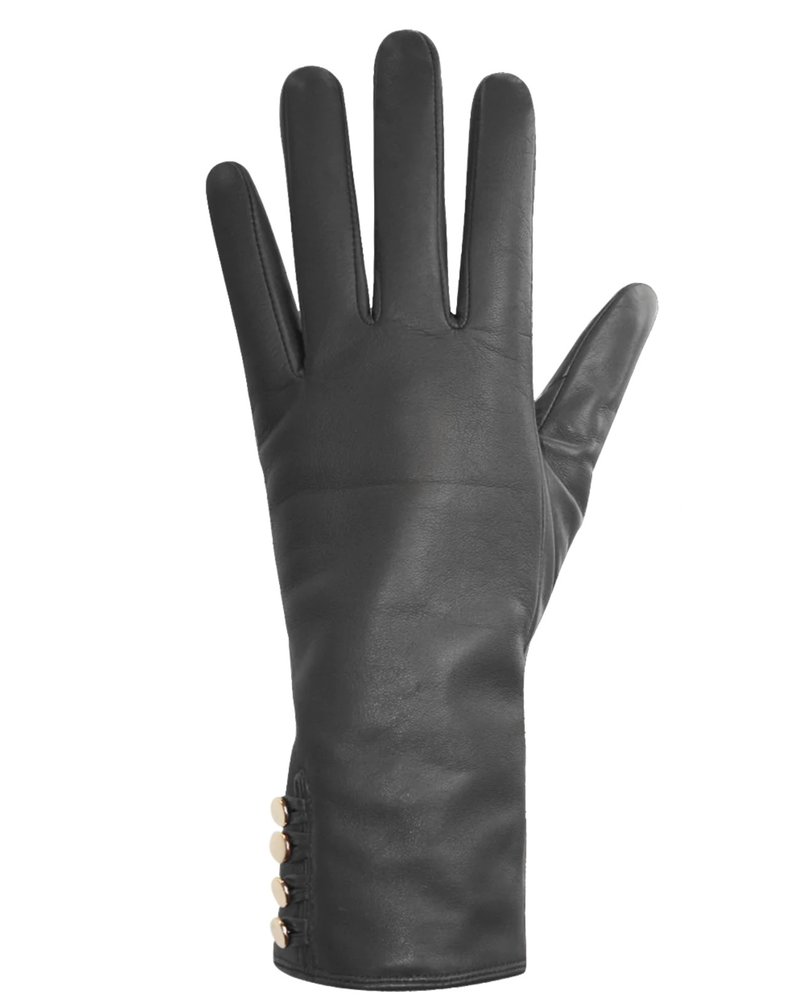 AUCLAIR YASMINE Cashmere Lined Leather Glove