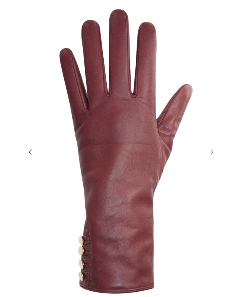 AUCLAIR YASMINE Cashmere Lined Leather Glove