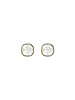 MYKA DESIGNS TORI Gold/Crystal Cushion Post Earring