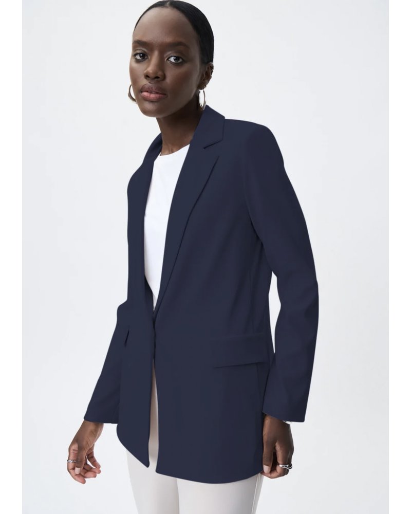 JOSEPH RIBKOFF Essential Silky Knit Long Blazer