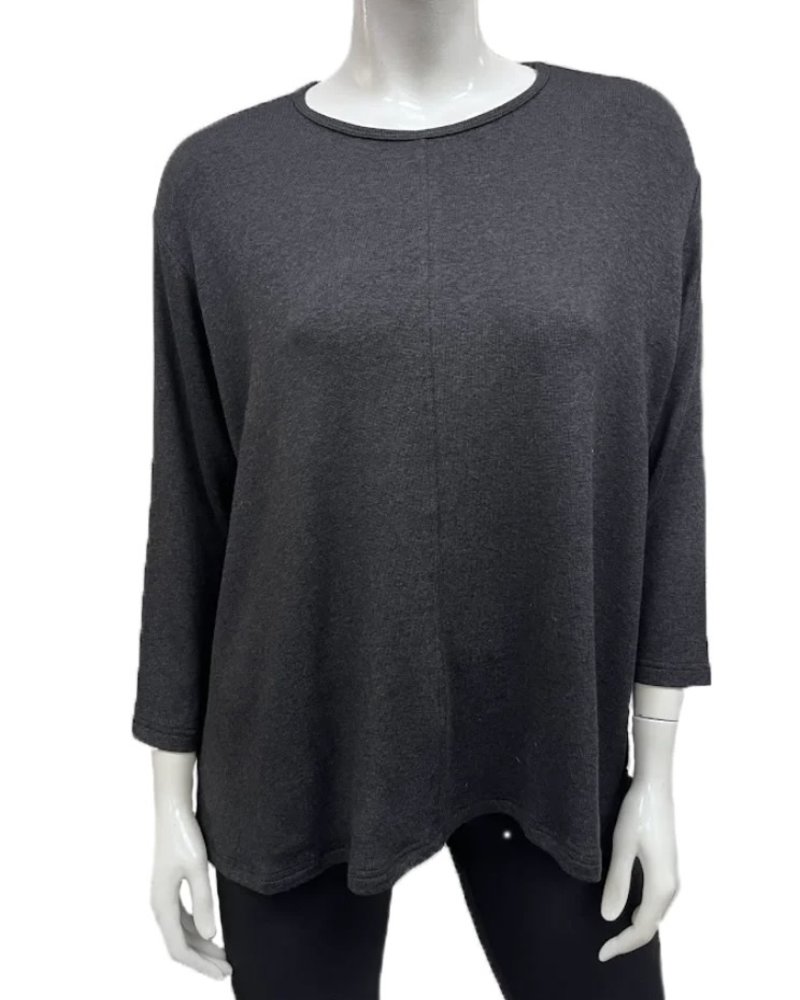 GILMOUR Modal Knit Seamed Sweater