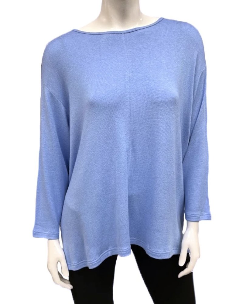 GILMOUR Modal Knit Seamed Sweater