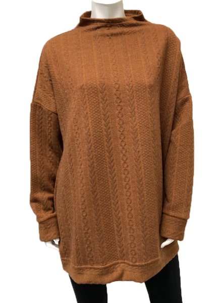 GILMOUR Cable Knit Tunic