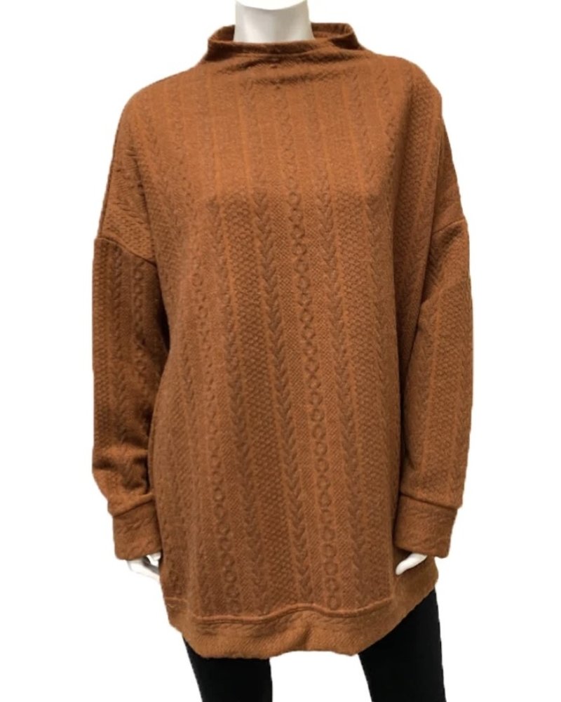 GILMOUR Cable Knit Tunic
