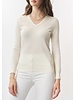 CASHMERE CLOUDS Cashmere Long Sleeve V-Neck