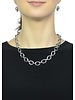MYKA DESIGNS LUCY Rhodium Heavy Round 20" Chain