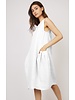 PISTACHE Sleeveless Linen Bubble Dress w/Pockets