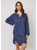 PISTACHE Linen High Low Shirt Dress