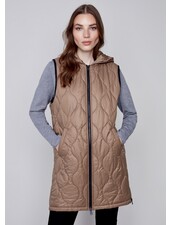 CHARLIE B Quilted Puffer Vest