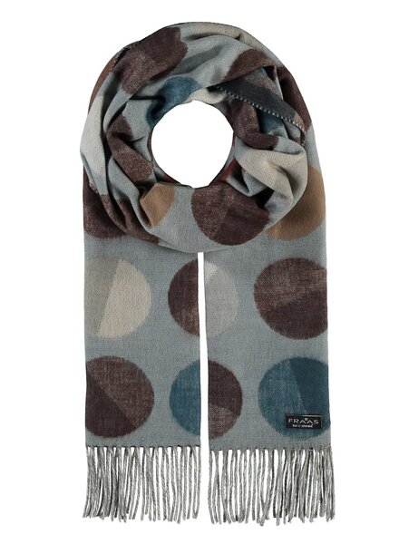 VFRAAS Divided Dots Cashmink Oversized Scarf
