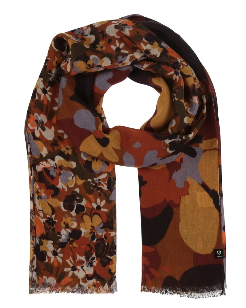VFRAAS Punchy Floral Scarf Sustainability Edition