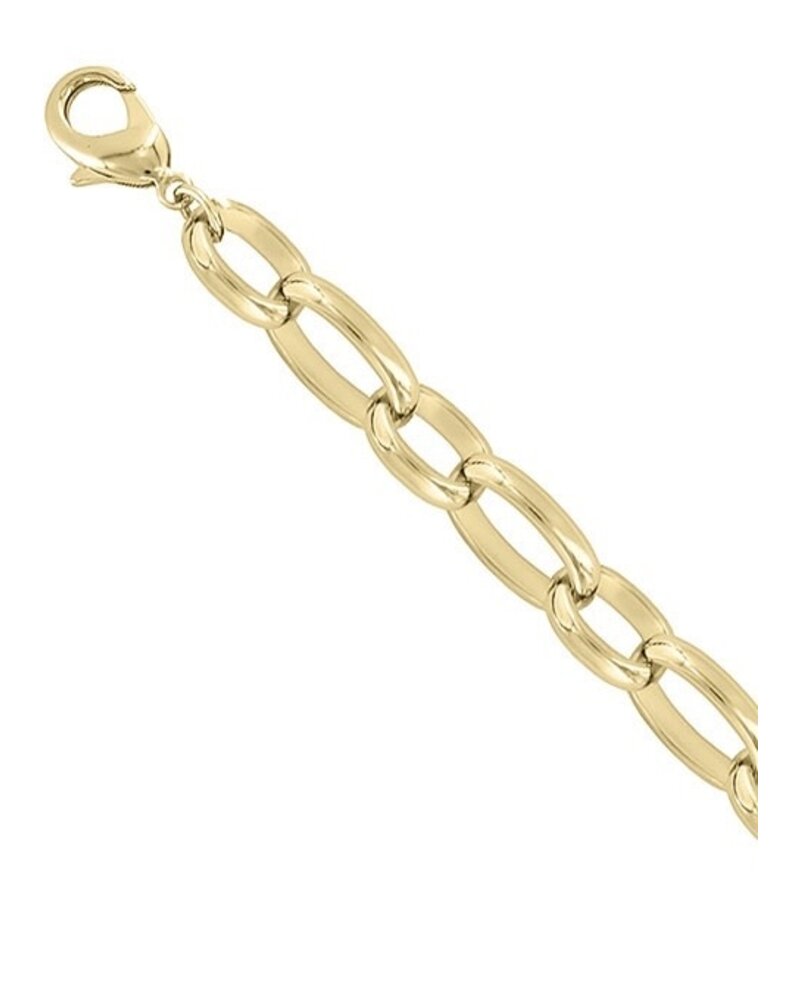 MYKA DESIGNS ALI Bright Gold Heavy Chain Bracelet