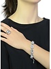 MYKA DESIGNS FERA Crystal Octagon Bracelet