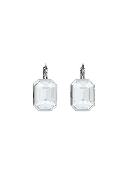 MYKA DESIGNS FERA Octagon Crystal Euroback Earring