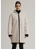 NIKKI JONES Kate Zip Front Quilted Coat