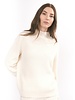 CASHMERE CLOUDS Heavy Knit Roll Neck Cashmere Sweater