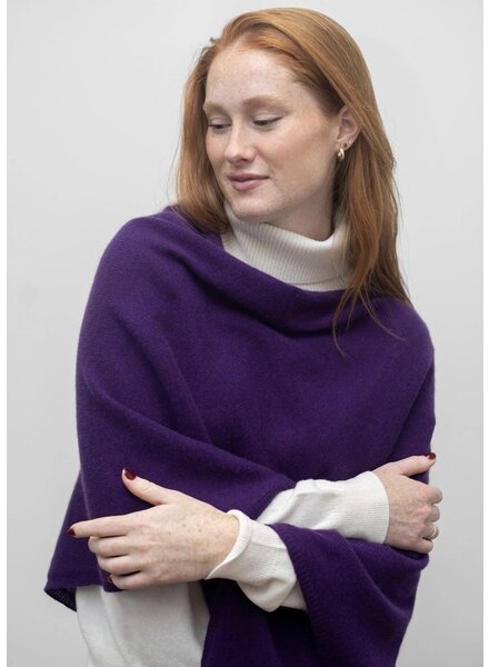 LEMONWOOD DAISY Cashmere Poncho