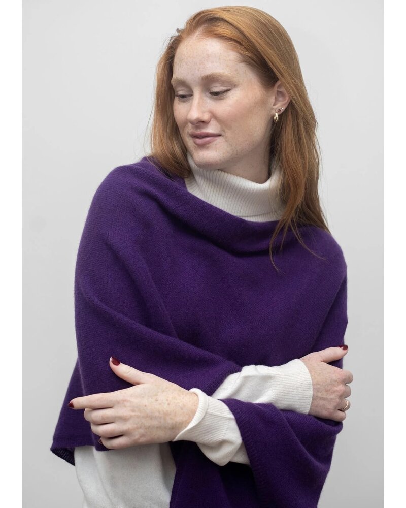LEMONWOOD DAISY Cashmere Poncho