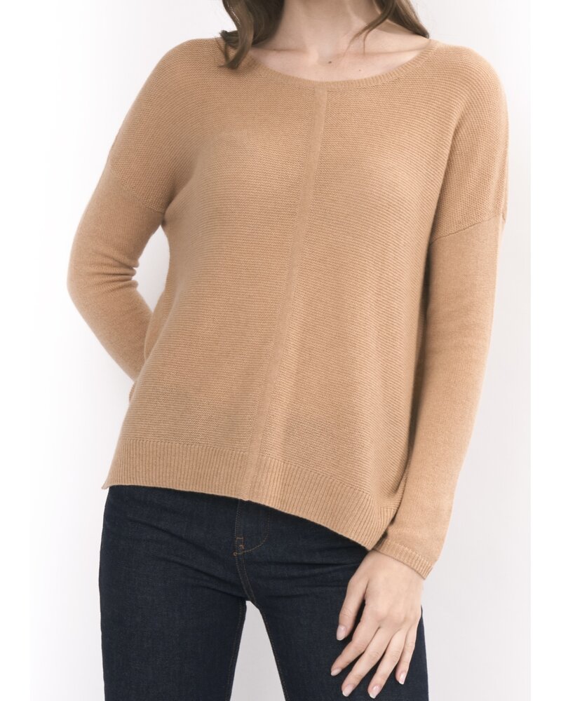 CASHMERE CLOUDS Easy Fit Cashmere Crewneck Pullover